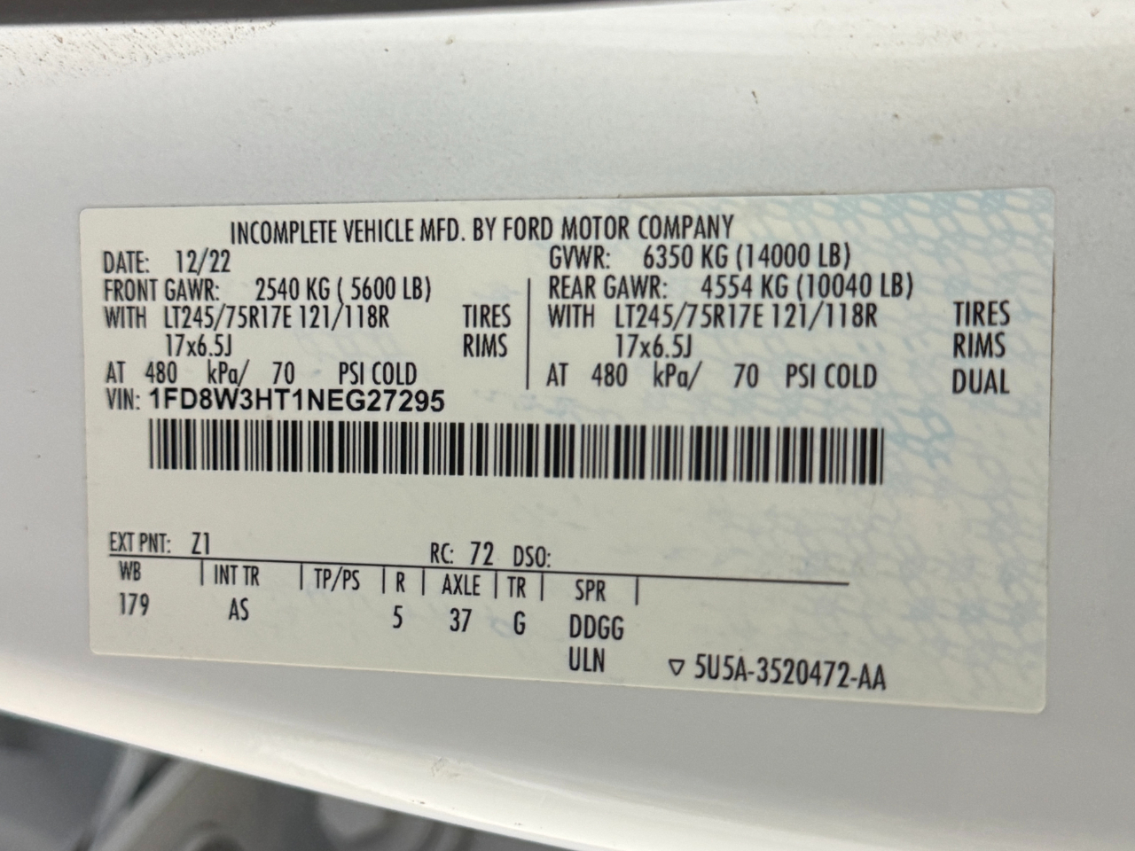 Ford Super Duty F-350 DRW  2022