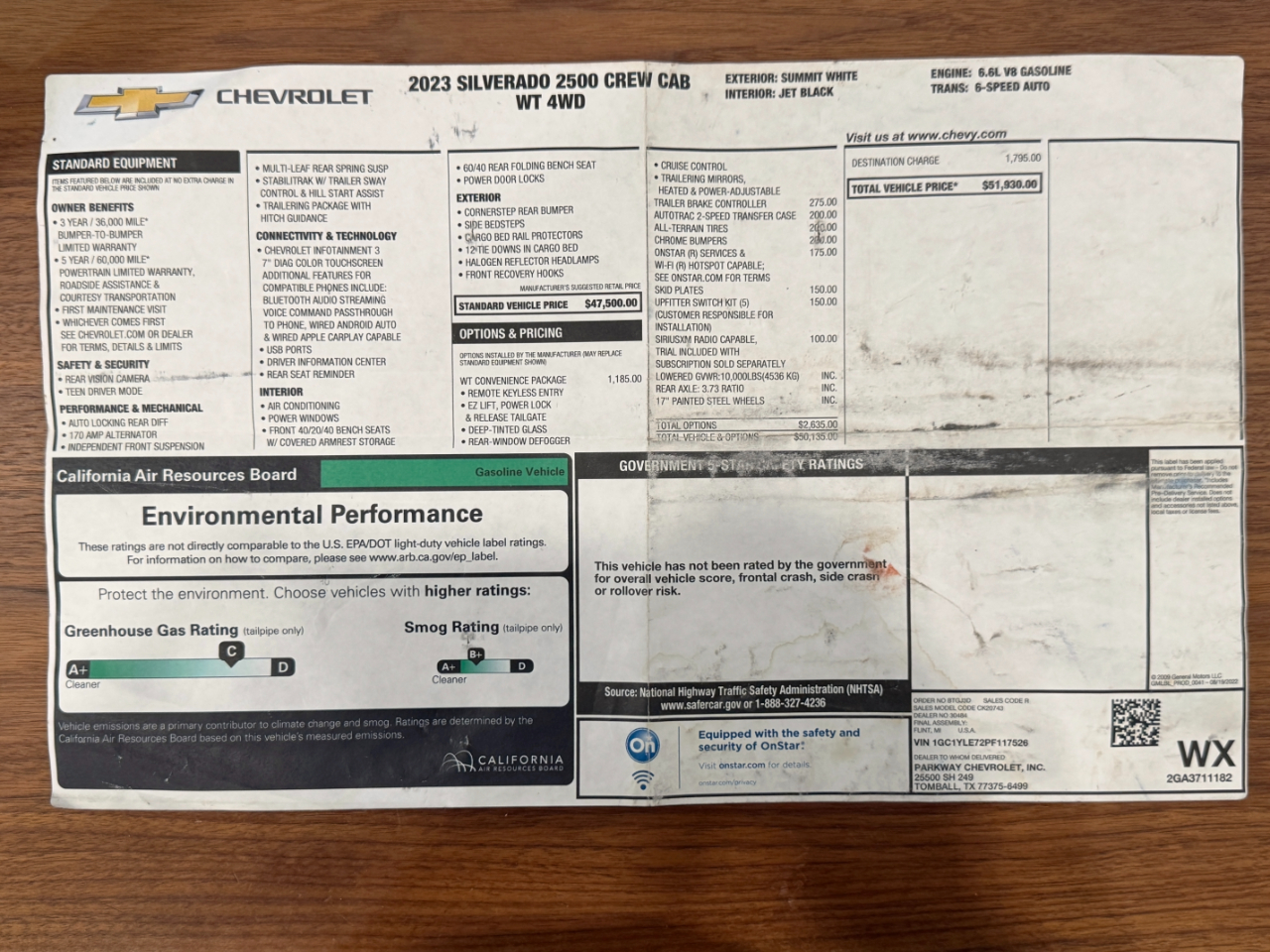 Chevrolet Silverado 2500HD  2023