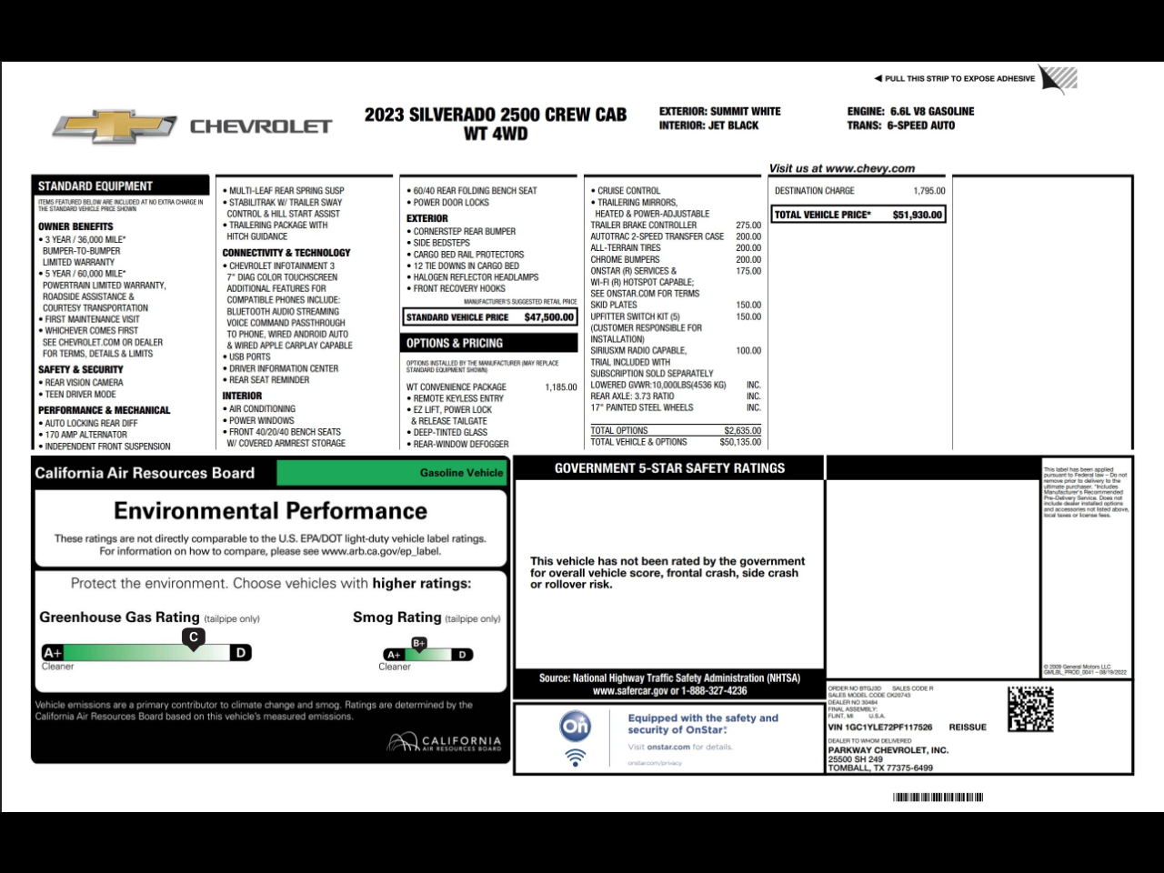 Chevrolet Silverado 2500HD  2023