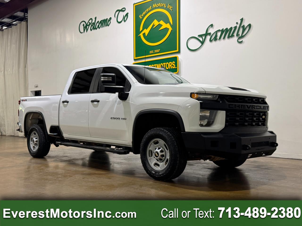 2023 Chevrolet Silverado 2500HD WT 4X4 CREWCAB SHORT B 6.6L V8 GAS 1OWNER