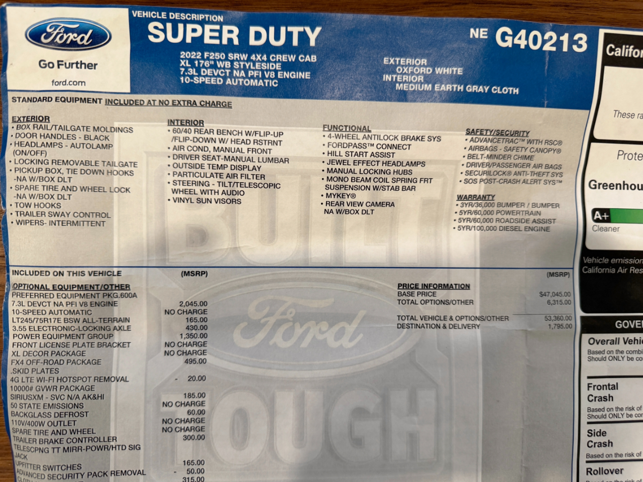 Ford Super Duty F-250 SRW  2022