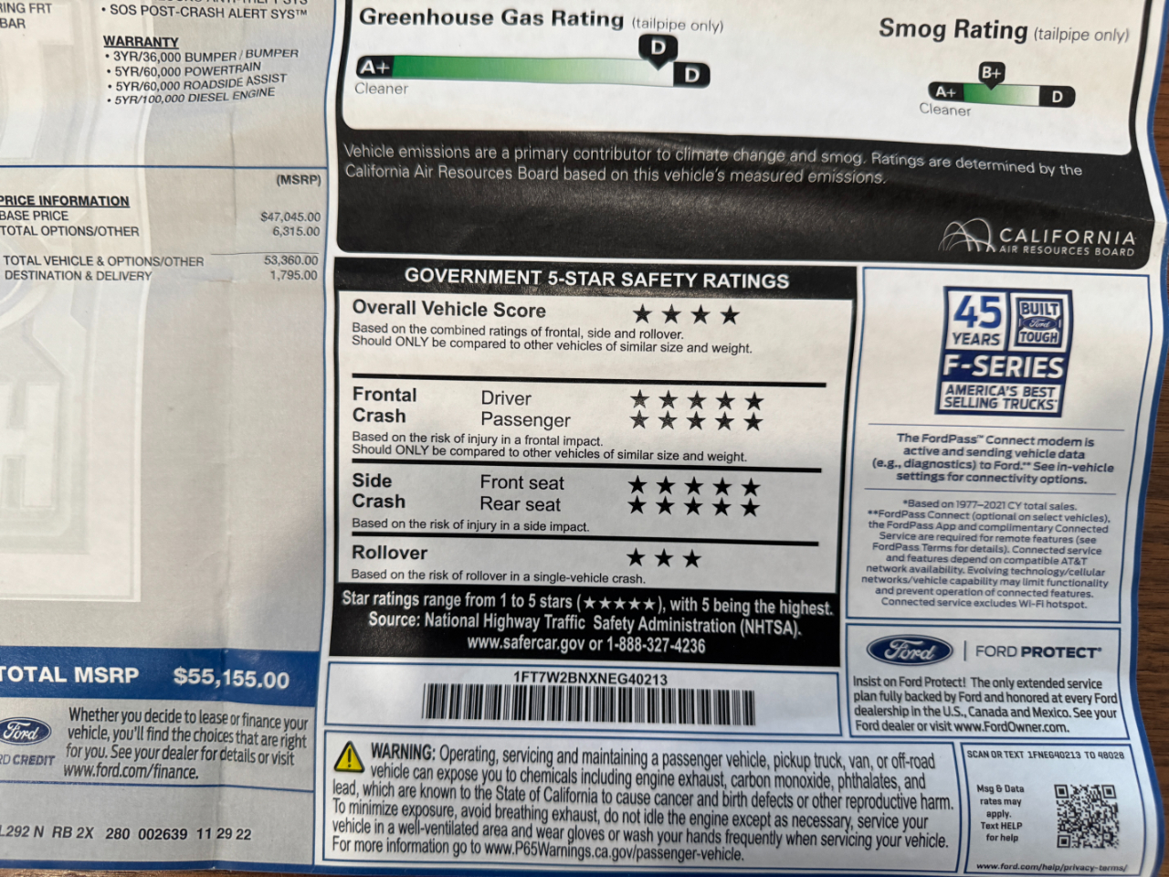 Ford Super Duty F-250 SRW  2022