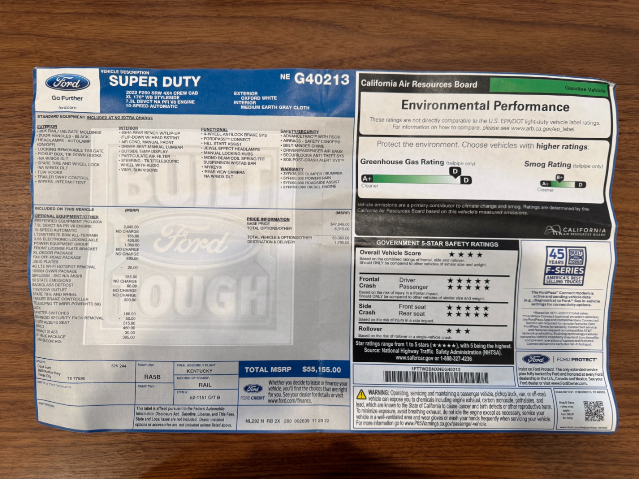 Ford Super Duty F-250 SRW  2022