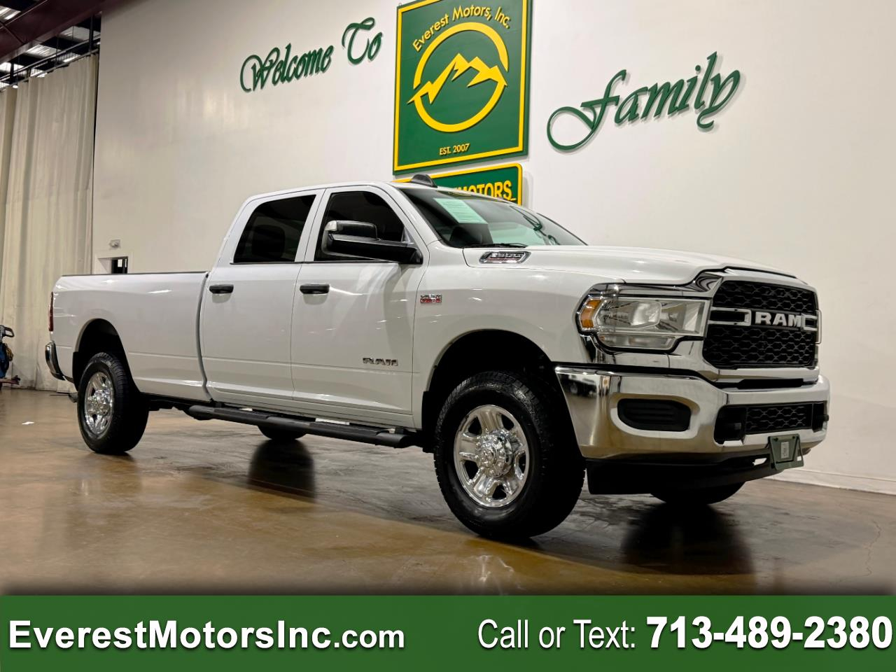 2021 RAM 2500 TRADESMAN 4X4 CREWCAB LONGBOX 6.4L HEMI GAS 1OWNER