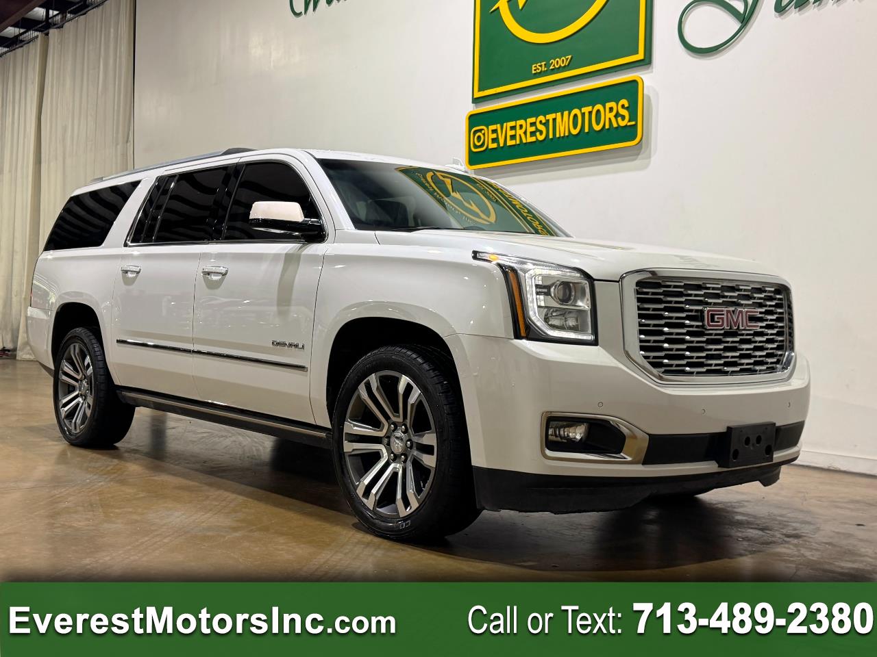 2019 GMC Yukon XL DENALI ULTIMATE 4X4 SUV 3 ROW SEAT 6.2L V8 GAS ENT