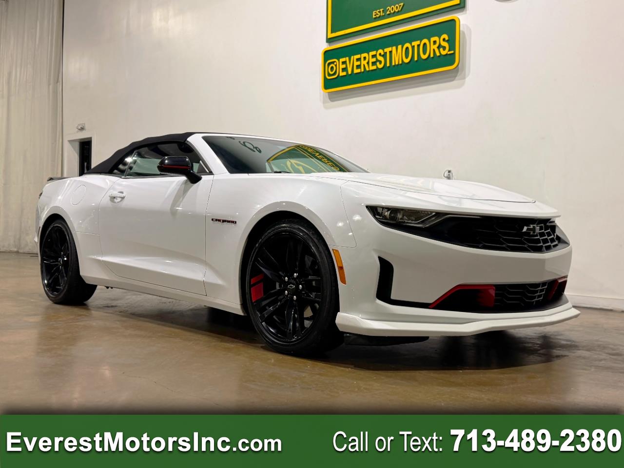 2023 Chevrolet Camaro 2LT RS CONVERTIBLE 2.0L TURBO RED LINE ED TECH PKG