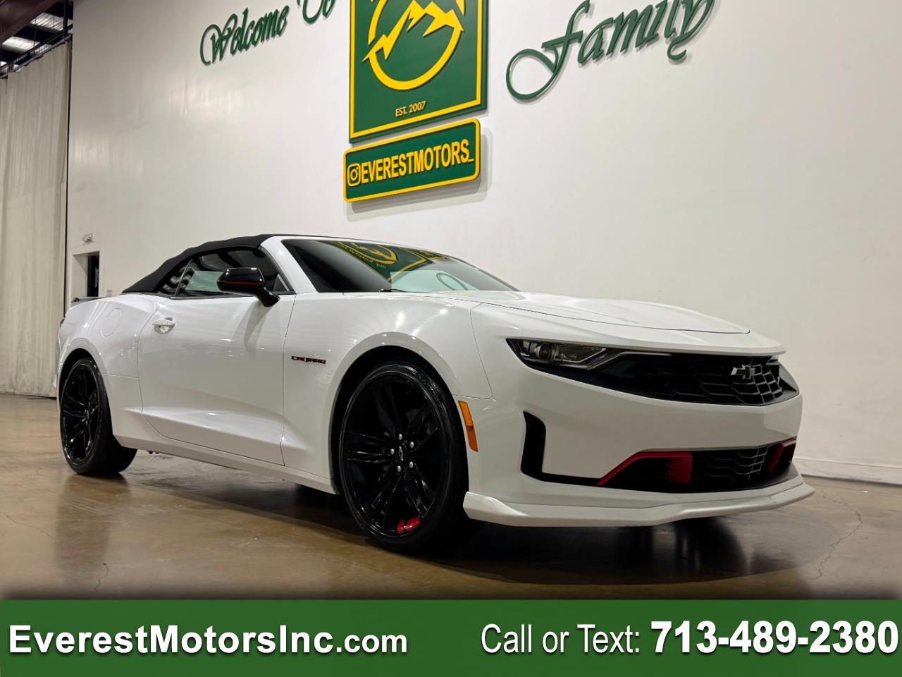 2023 Chevrolet Camaro 2LT RS CONVERTIBLE 2.0L TURBO RED LINE ED TECH PKG