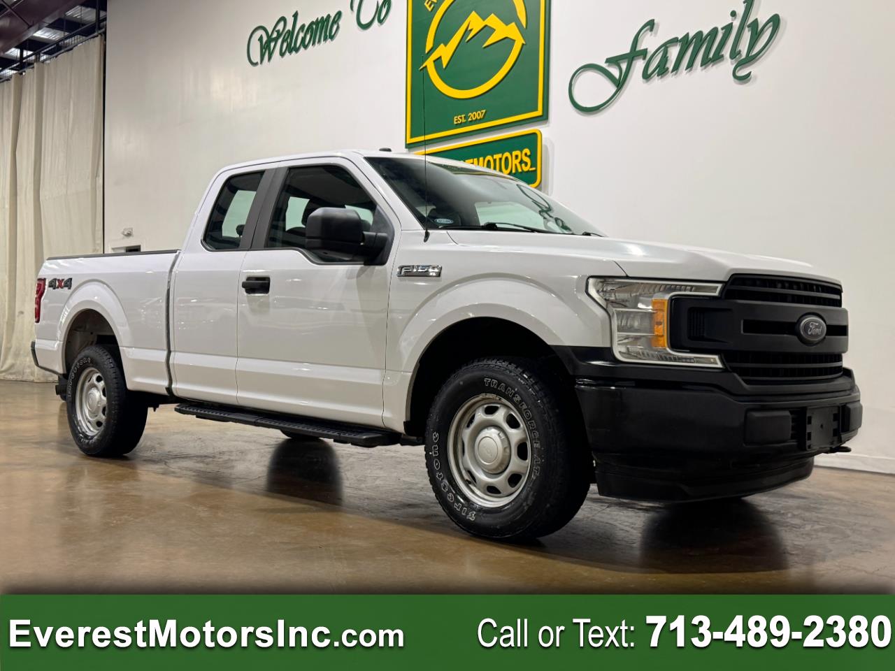 2019 Ford F-150 XL 4X4 EXT CAB 6.5FT BED 5.0L V8 GAS 1OWNER