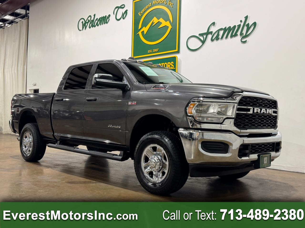 2022 RAM 2500 TRADESMAN 4X4 CREWCAB SHORTWB 6.4L HEMI GAS 1OWNER