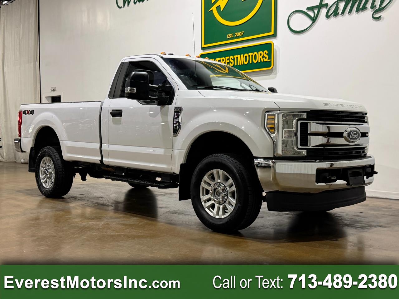 2019 Ford Super Duty F-250 SRW STX 4X4 REG CAB LONG BED 6.2L V8 GAS