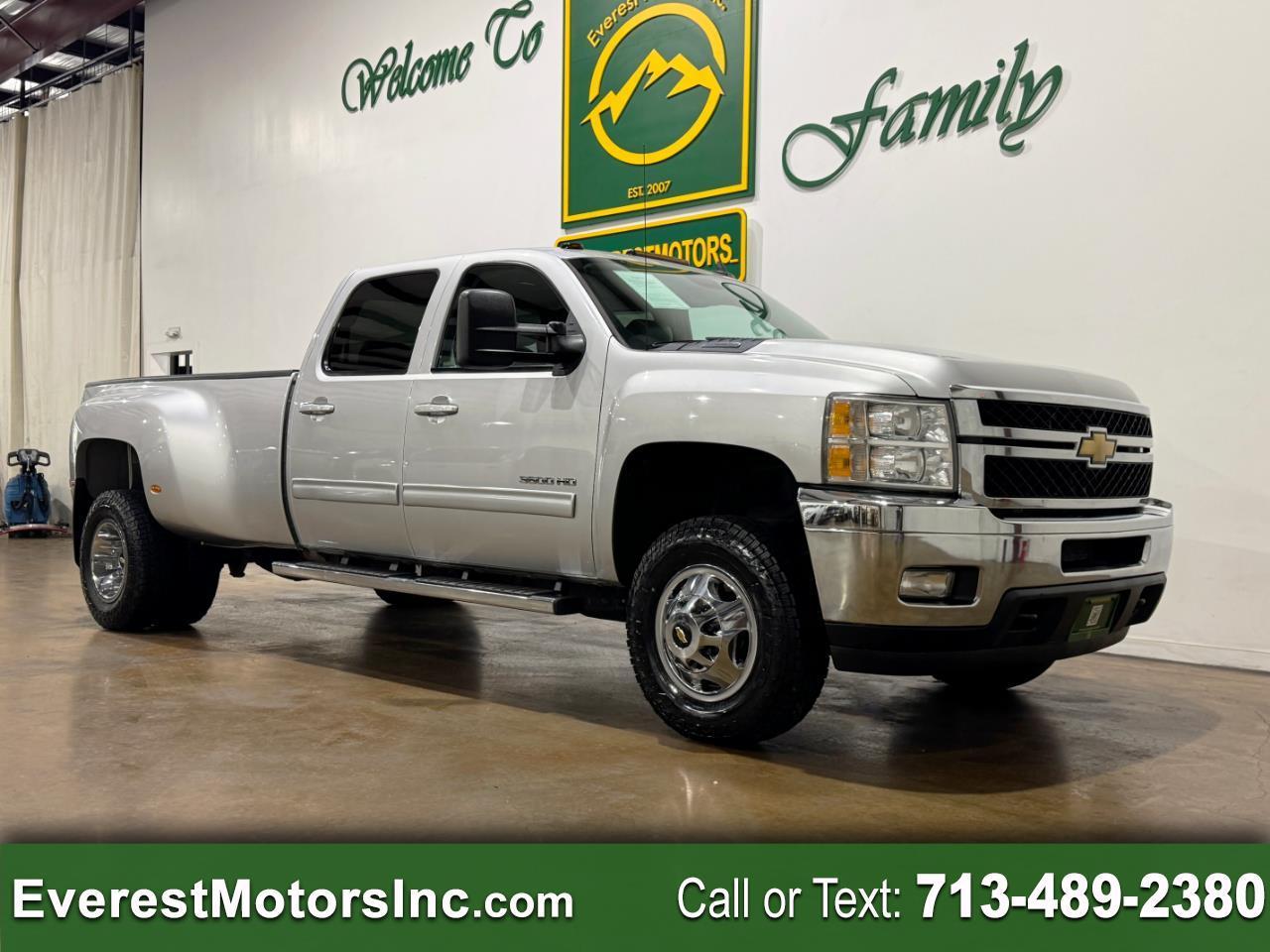 2011 Chevrolet Silverado 3500 LTZ 4X2 CREWCAB DRW 6.6L V8 DIESEL 1OWNER