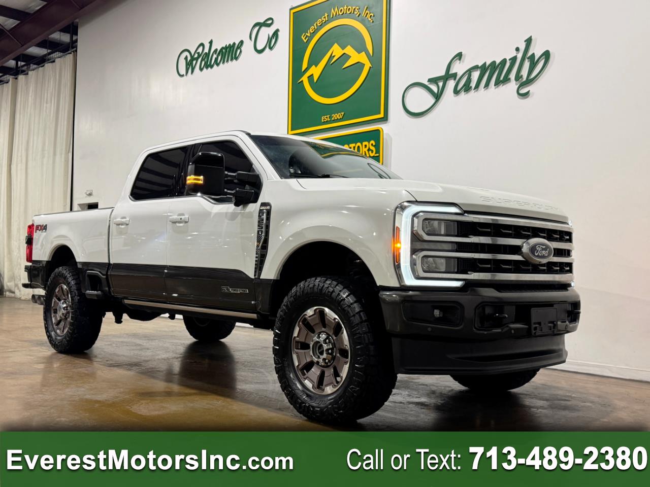 2024 Ford Super Duty F-250 SRW KING RANCH 4X4 CREWCAB SHORTWB 6.7L V8 DIESEL FX4
