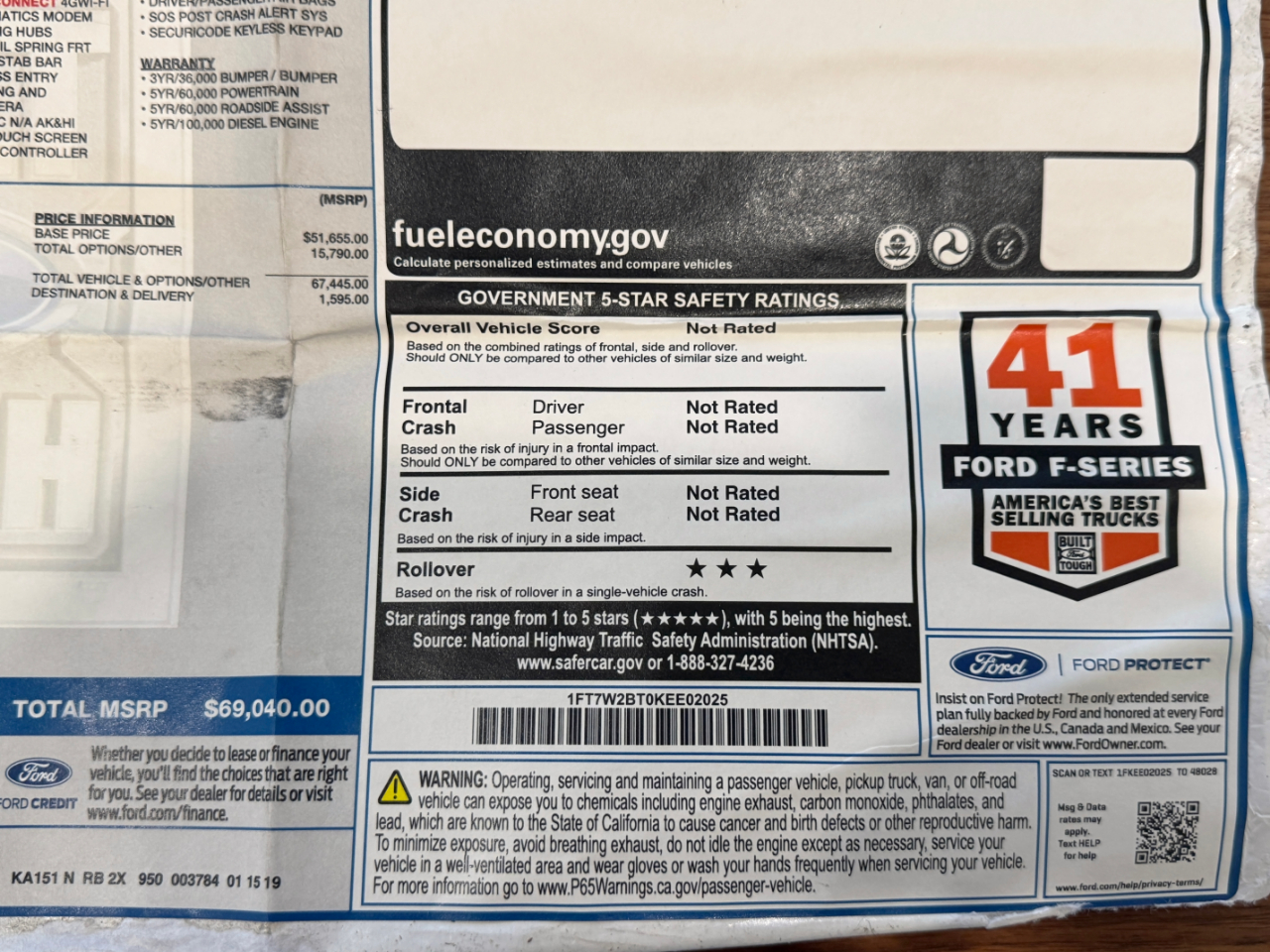 Ford Super Duty F-250 SRW  2019