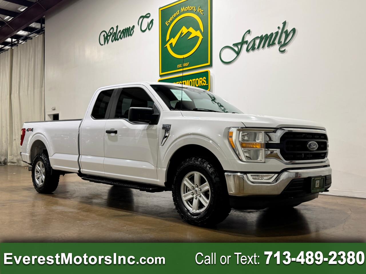 2022 Ford F-150 XLT 4X4 SUPERCAB 8FT BED 5.0L V8 GAS 1OWNER