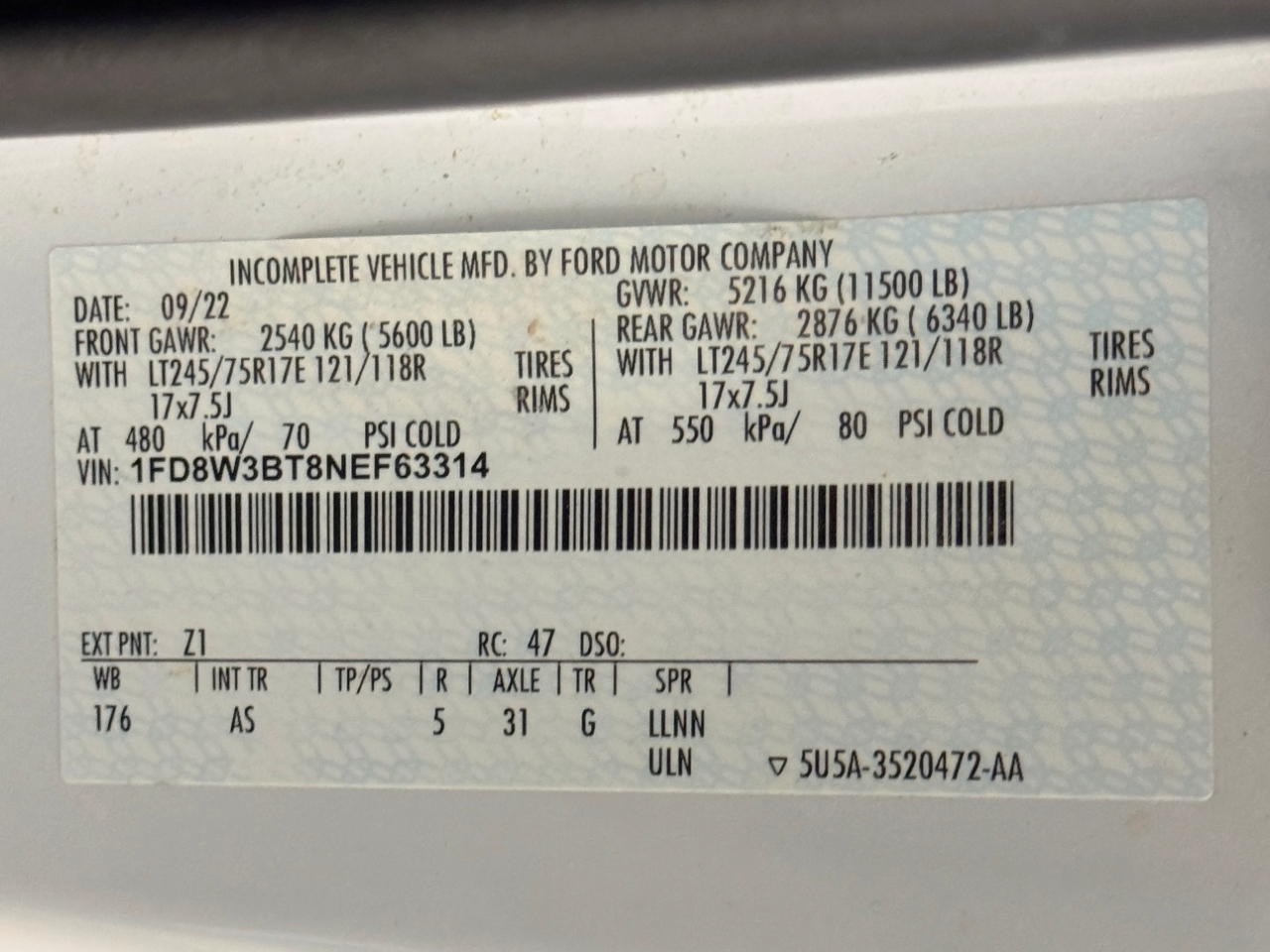 Ford Super Duty F-350 SRW  2022