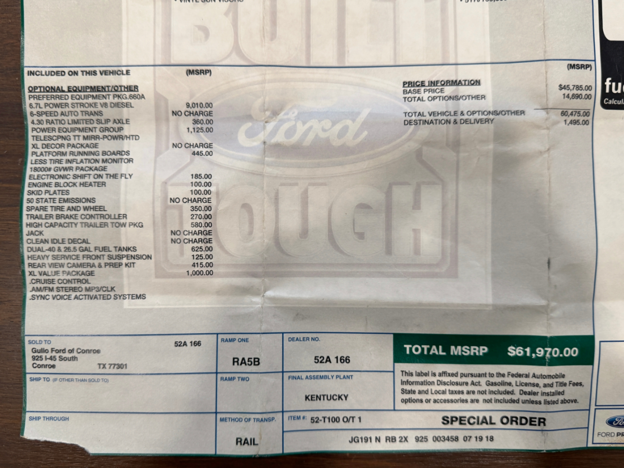 Ford Super Duty F-550 DRW  2019