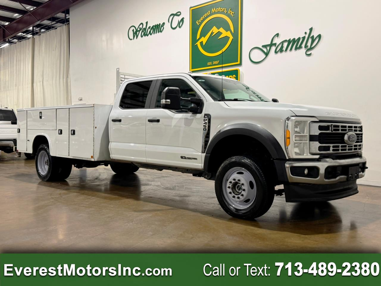2023 Ford Super Duty F-450 DRW XL 4X4 CC SERVICE BED 6.7L V8DIESEL 1OWNER TOW PKG