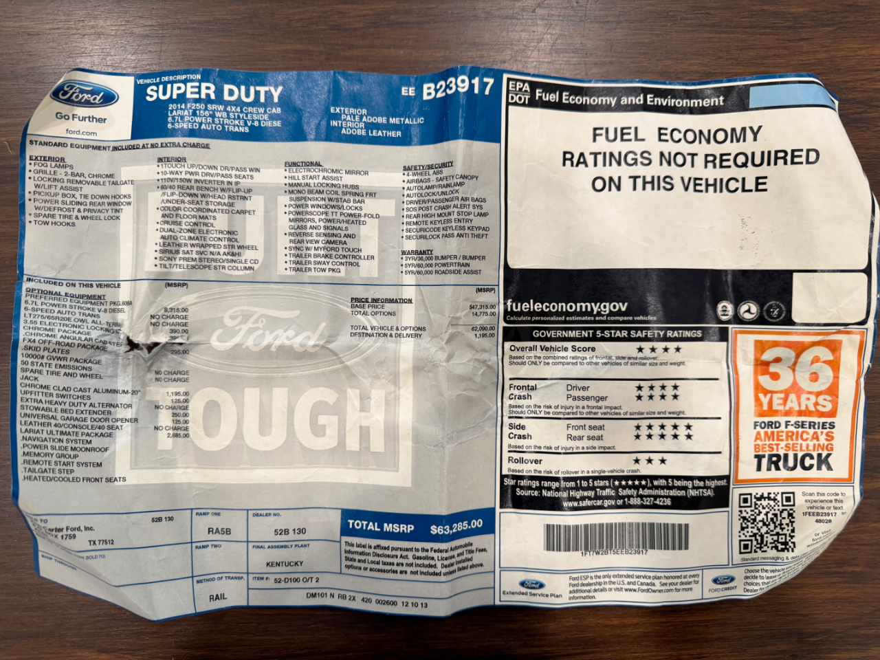 Ford Super Duty F-250 SRW  2014