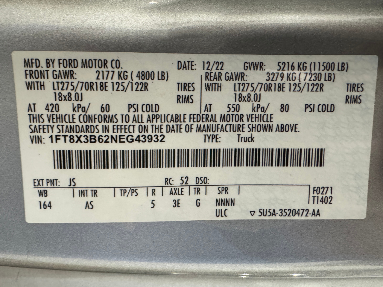 Ford Super Duty F-350 SRW  2022