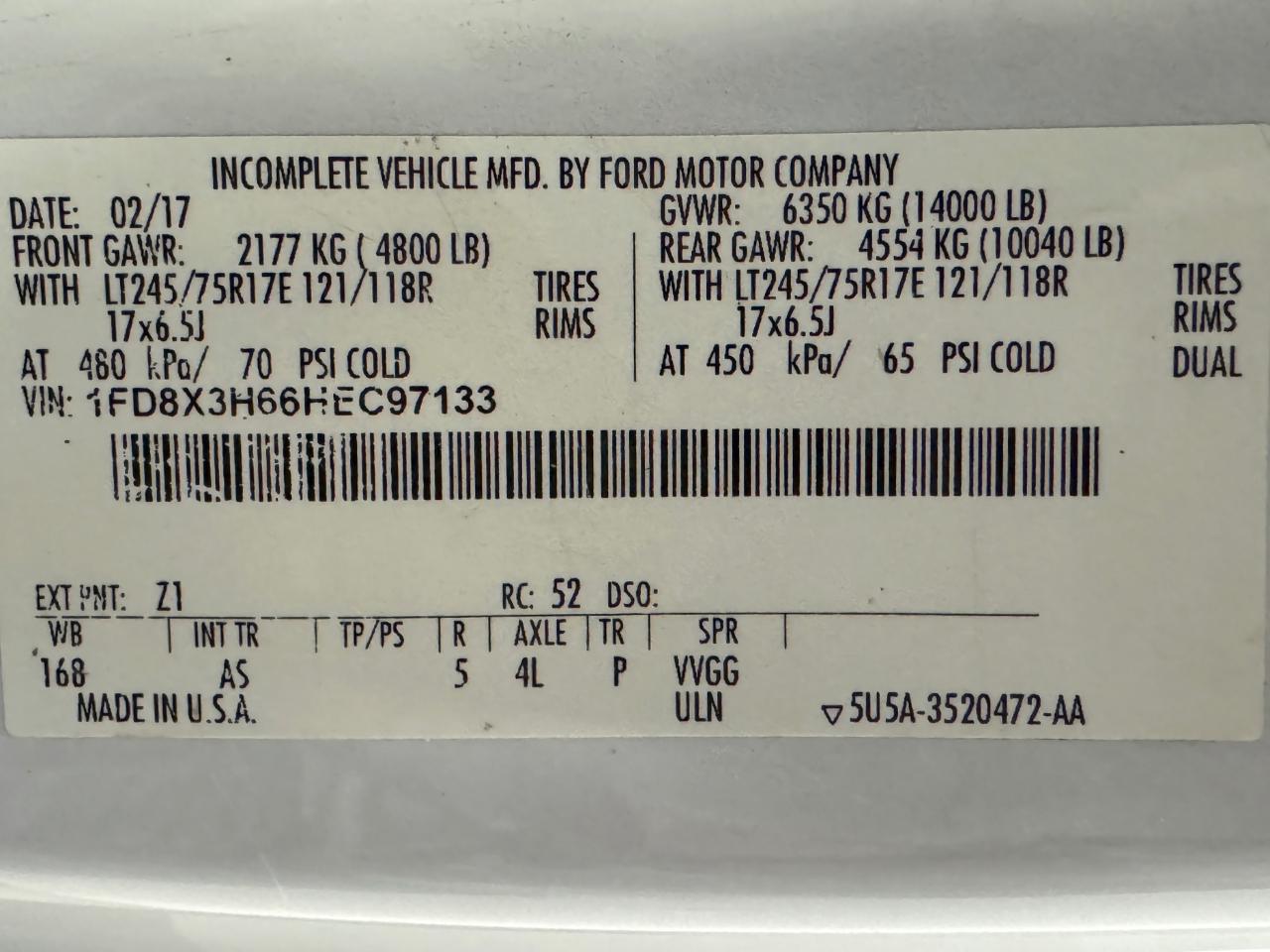 Ford Super Duty F-350 DRW  2017