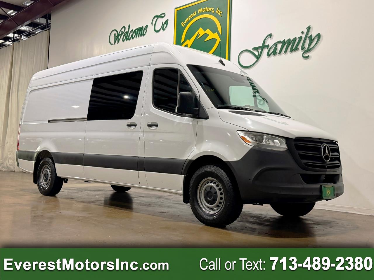2023 Mercedes-Benz Sprinter Van CREW CARGOVAN 2500 LONG HI RF 2.0L GAS PREMIUM PKG
