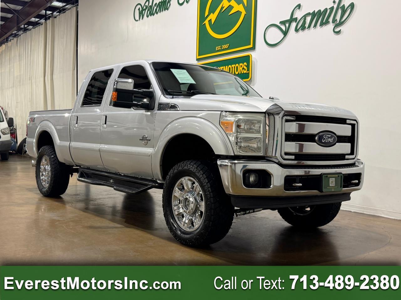 2015 Ford Super Duty F-250 SRW LARIAT ULTIMATE 4X4 CREWCAB 6.7L V8 DIESEL
