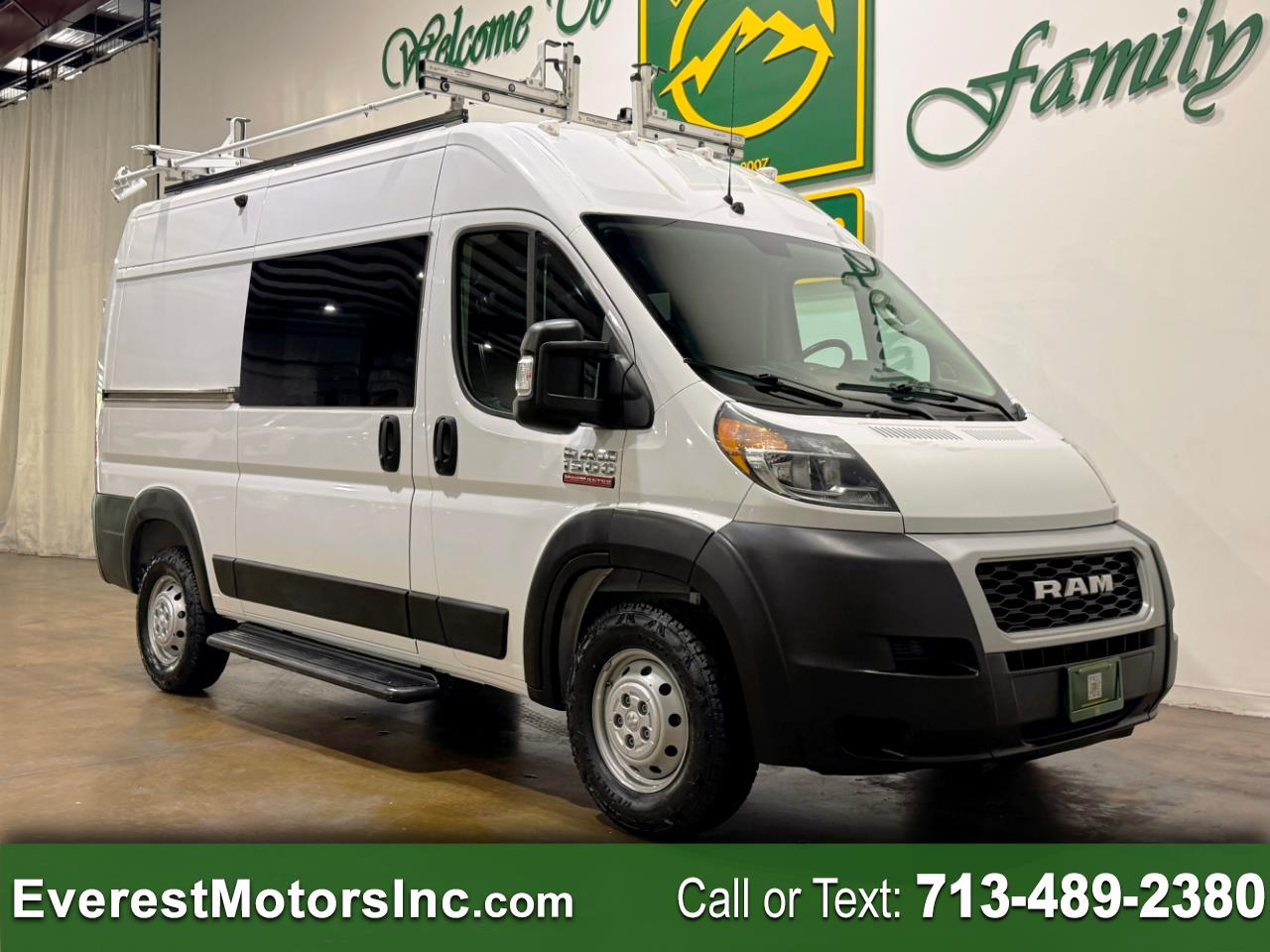 2021 RAM ProMaster Cargo Van 1500 HIGH ROOF 136"SHORT WB FWD 3.6L V6 GAS
