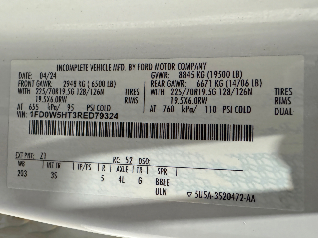 Ford Super Duty F-550 DRW  2024