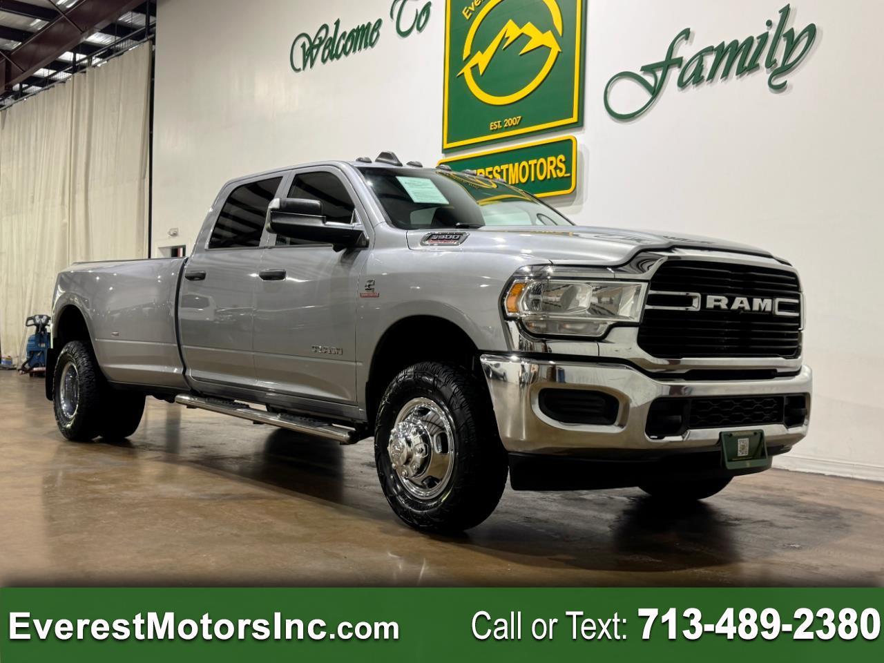 2020 RAM 3500 TRADESMAN 4X4 CC 6.7 HO DIESEL AISIN 1OWN TOW TECH