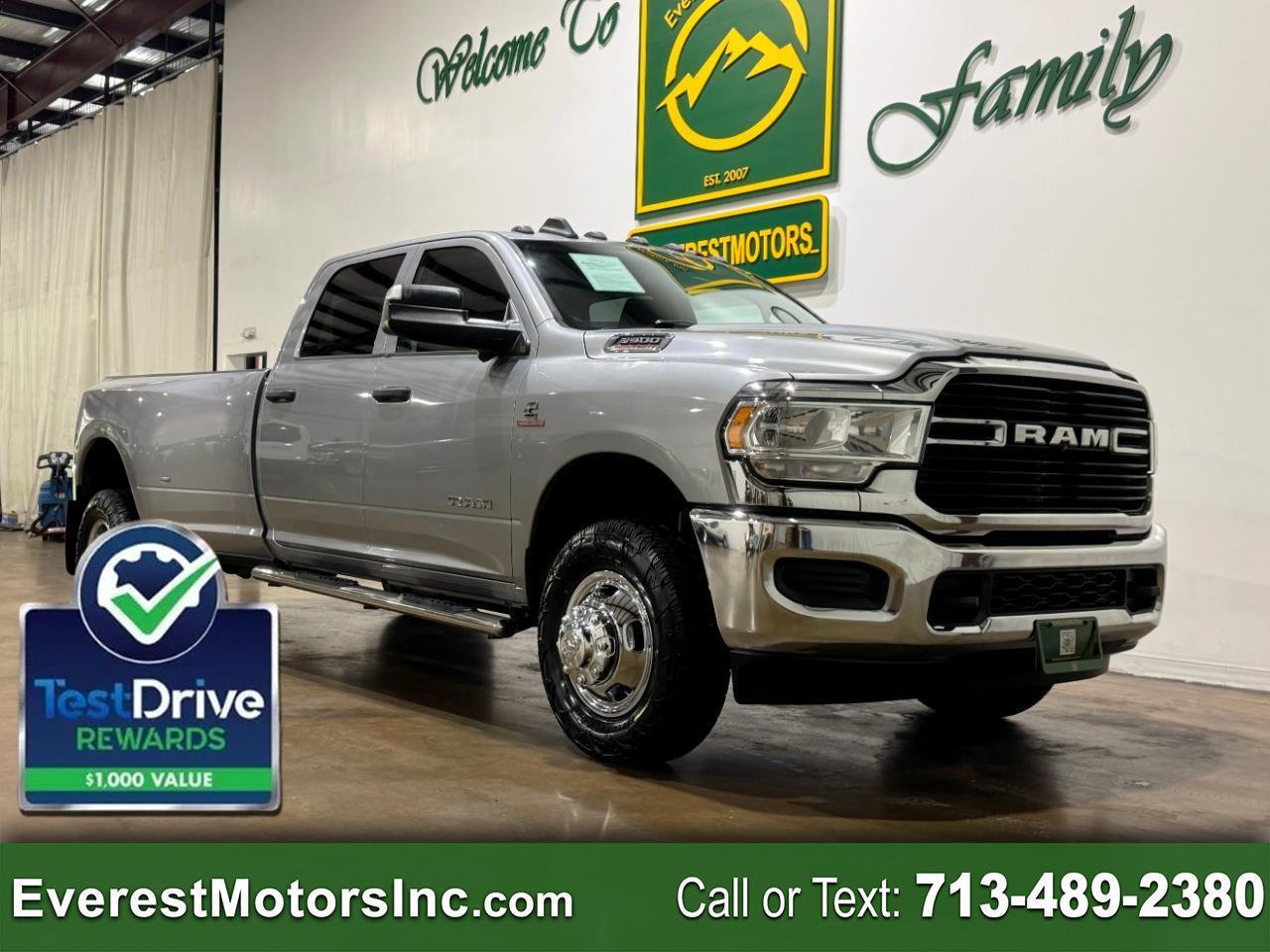 2020 RAM 3500 TRADESMAN 4X4 CC 6.7 HO DIESEL AISIN 1OWN TOW TECH