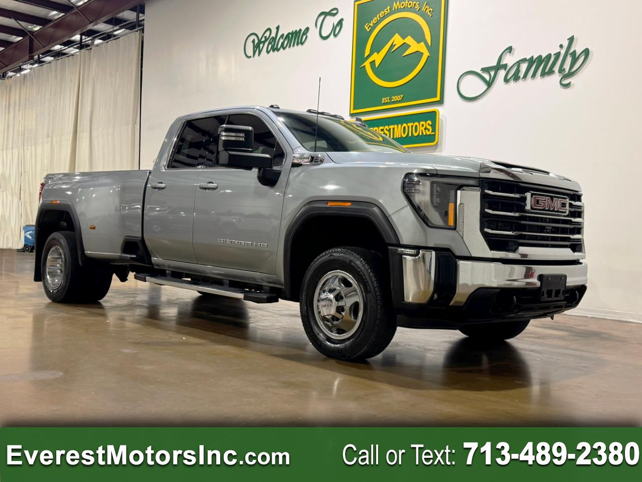 2024 GMC Sierra 3500 SLE 4X4 DOUBLE CAB DRW 6.6L V8 DIESEL 1OWNER