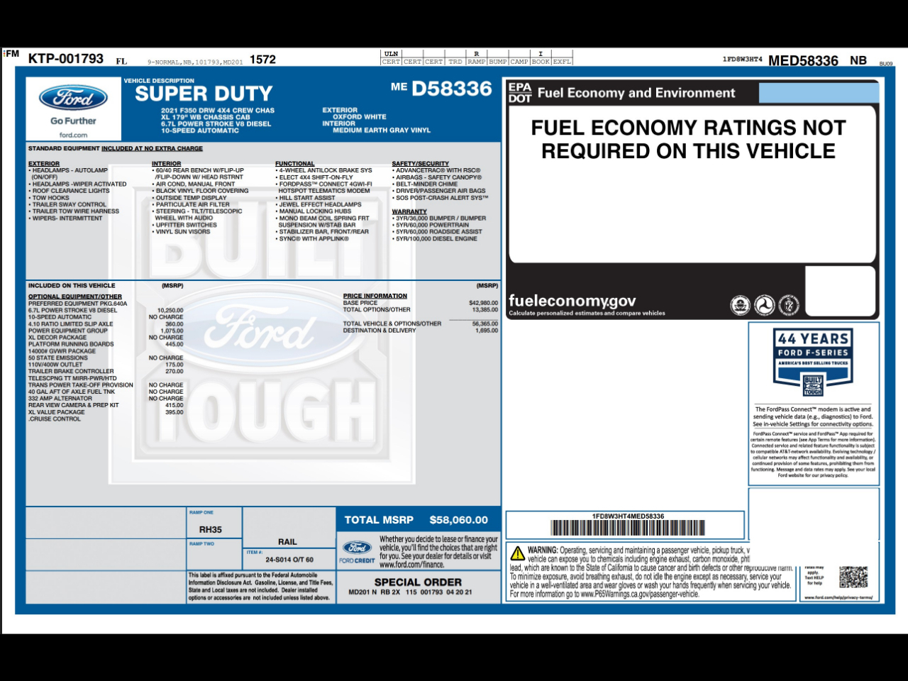 Ford Super Duty F-350 DRW  2021