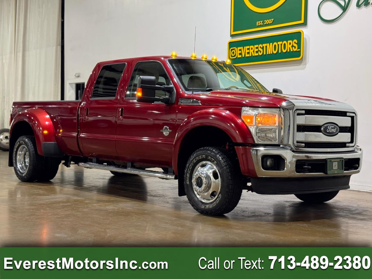 2014 Ford Super Duty F-450 DRW LARIAT ULTIMATE 4X4 CREWCAB 6.7L V8 DIESEL FX4