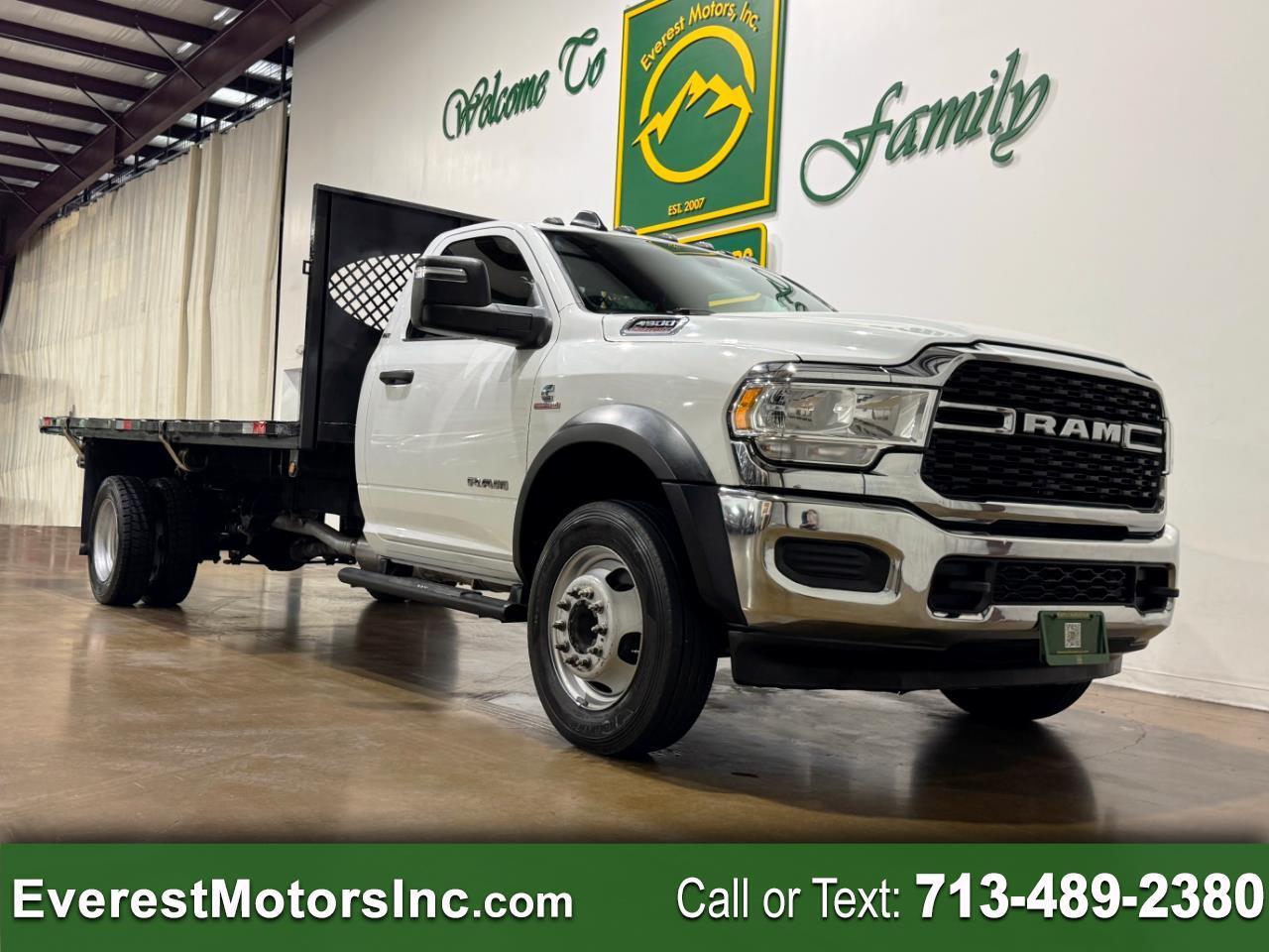 2023 RAM 4500 SLT 4X4 REGCAB 16FT FLATBED 6.7L DIESEL AISIN 1OWN
