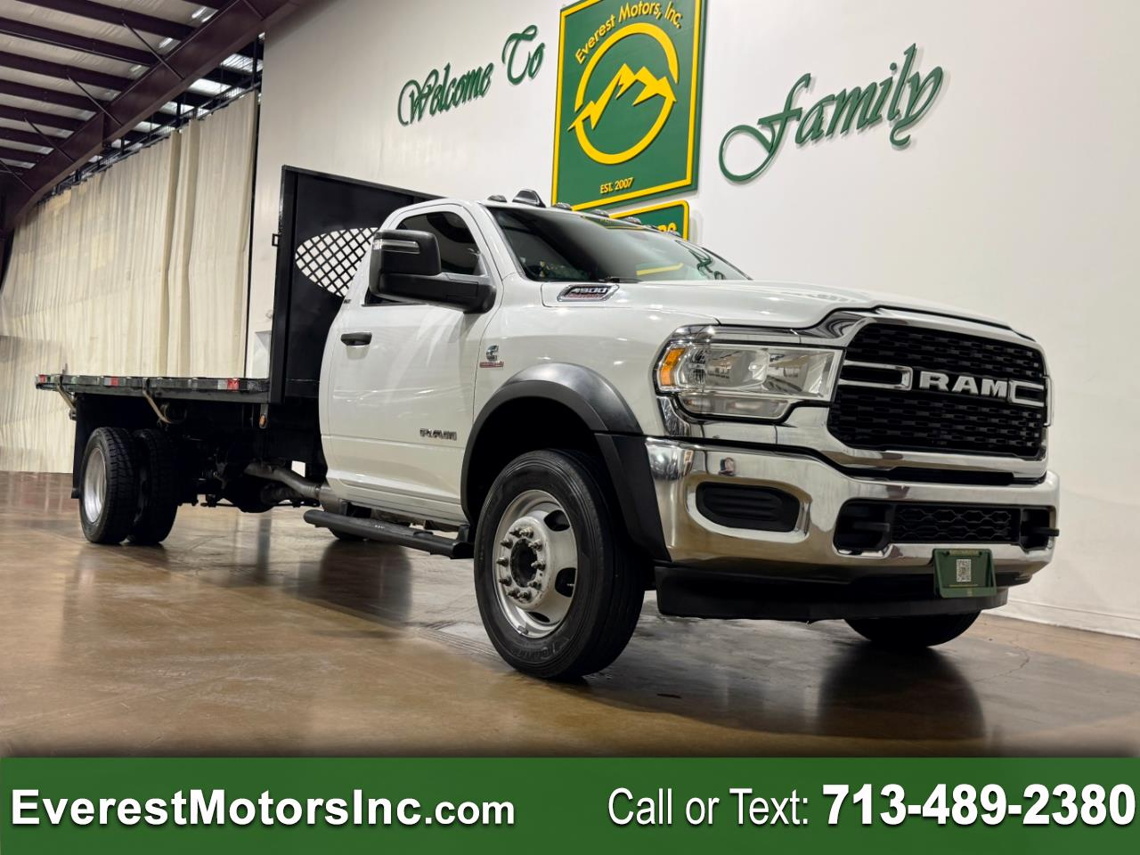 2023 RAM 4500 SLT 4X4 REGCAB 16FT FLATBED 6.7L DIESEL AISIN 1OWN