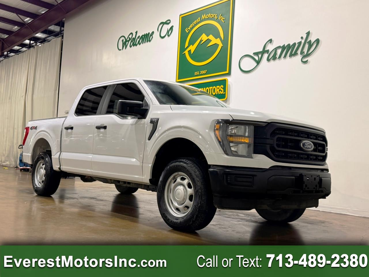 2023 Ford F-150 XL 4X4 CREWCAB SHORT 5.0L V8 GAS 1OWNER