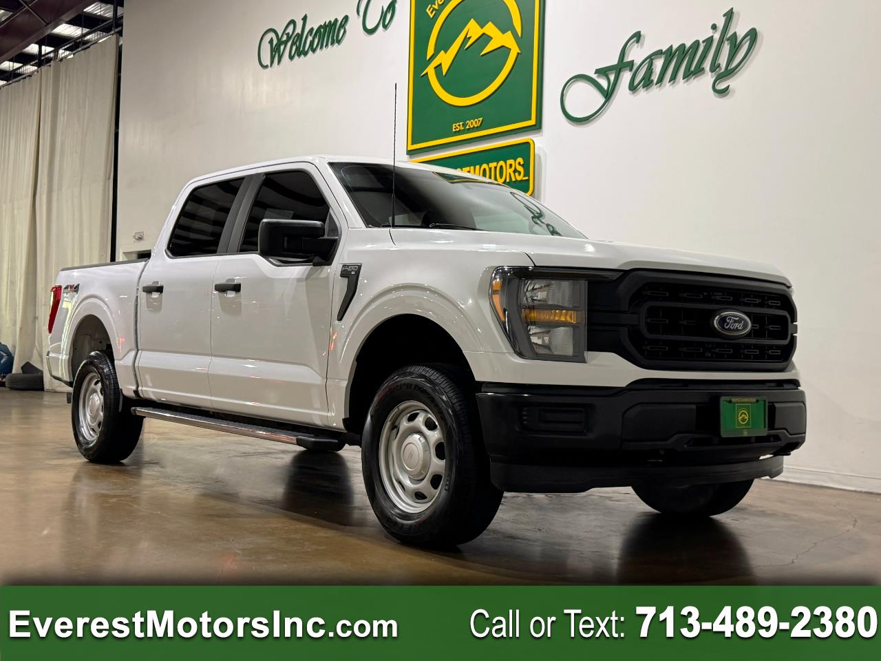 2023 Ford F-150 XL 4X4 CREWCAB SHORT 5.0L V8 GAS 1OWNER