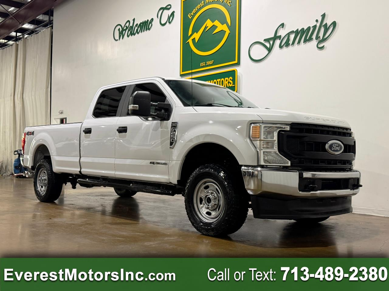 2022 Ford Super Duty F-250 SRW XL 4X4 CREWCAB LONG 6.7L V8 DIESEL