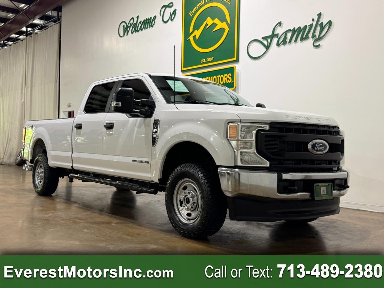 2022 Ford Super Duty F-250 SRW XL 4X4 CREWCAB LONG 6.7L V8 DIESEL