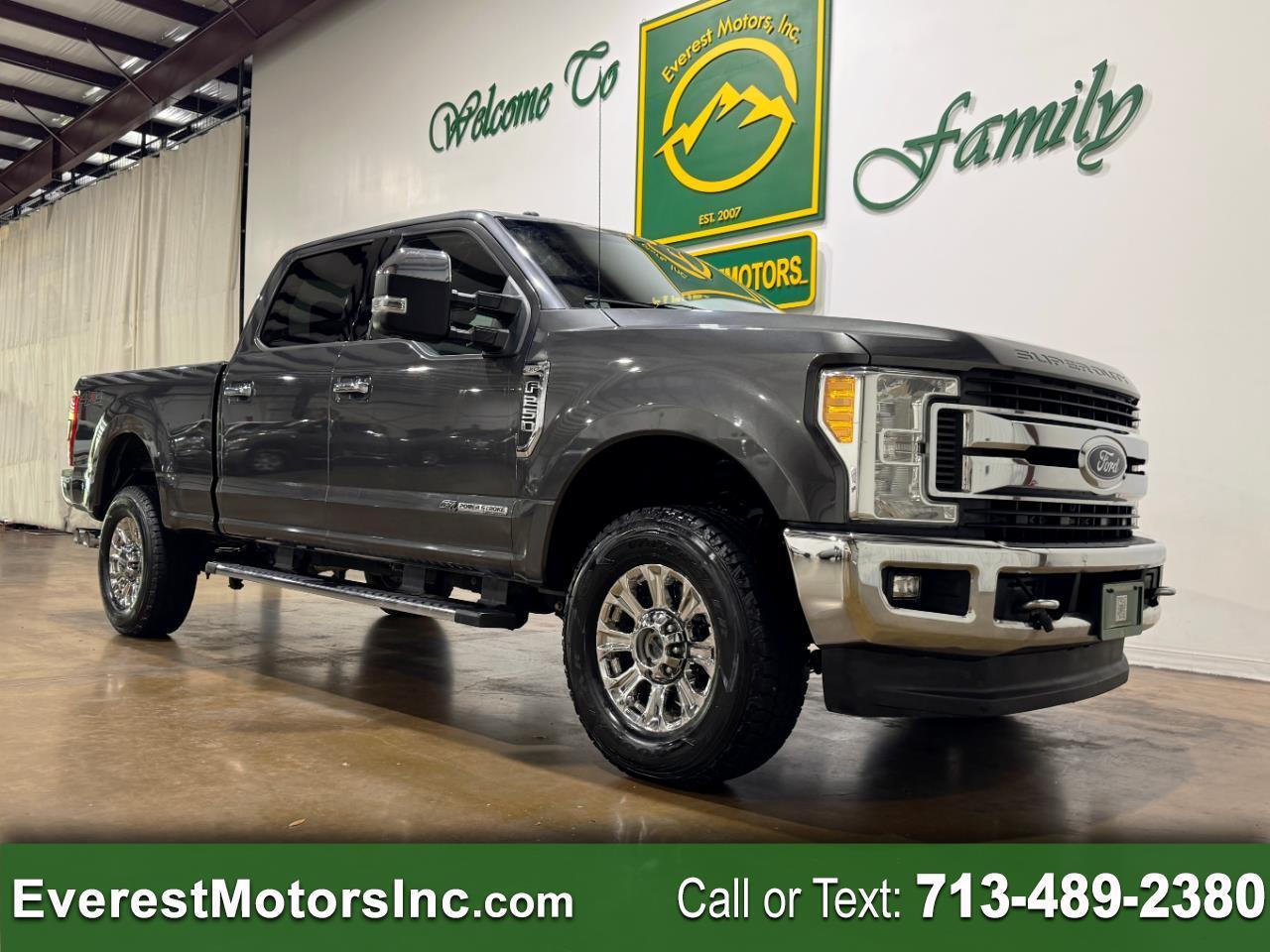 2017 Ford Super Duty F-250 SRW XLT PREMIUM 4X4 CREWCAB SHORT 6.7L V8 DIESEL