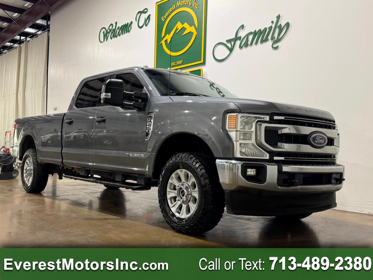 2022 Ford Super Duty F-250 SRW XLT 4X4 CREWCAB LONG 6.7L V8 DIESEL 1OWNER TOW PKG