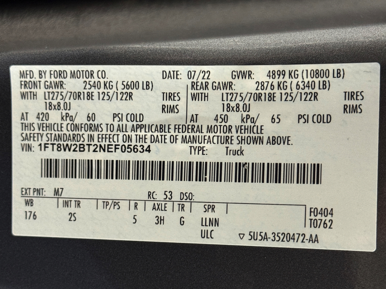 Ford Super Duty F-250 SRW  2022