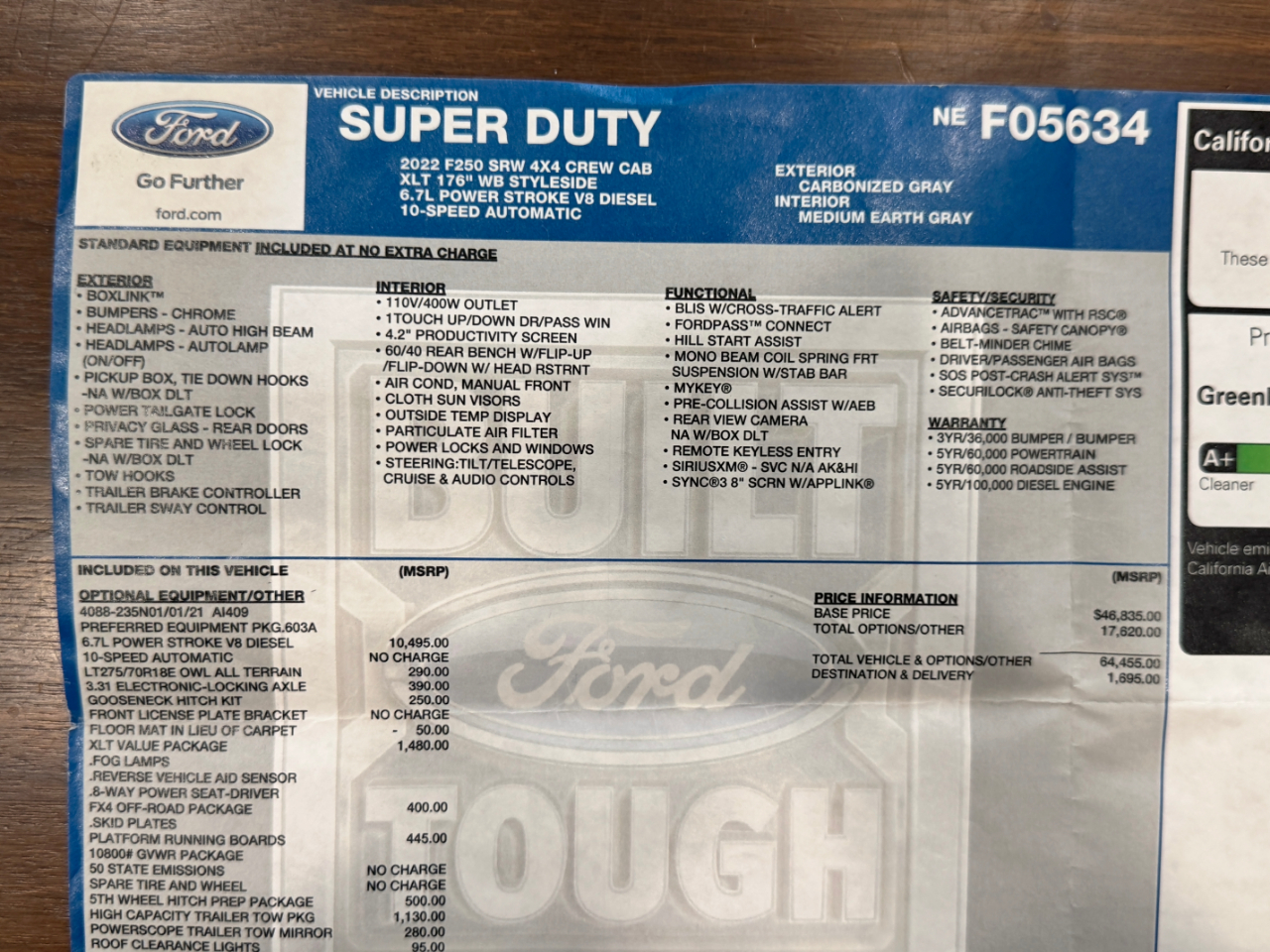 Ford Super Duty F-250 SRW  2022