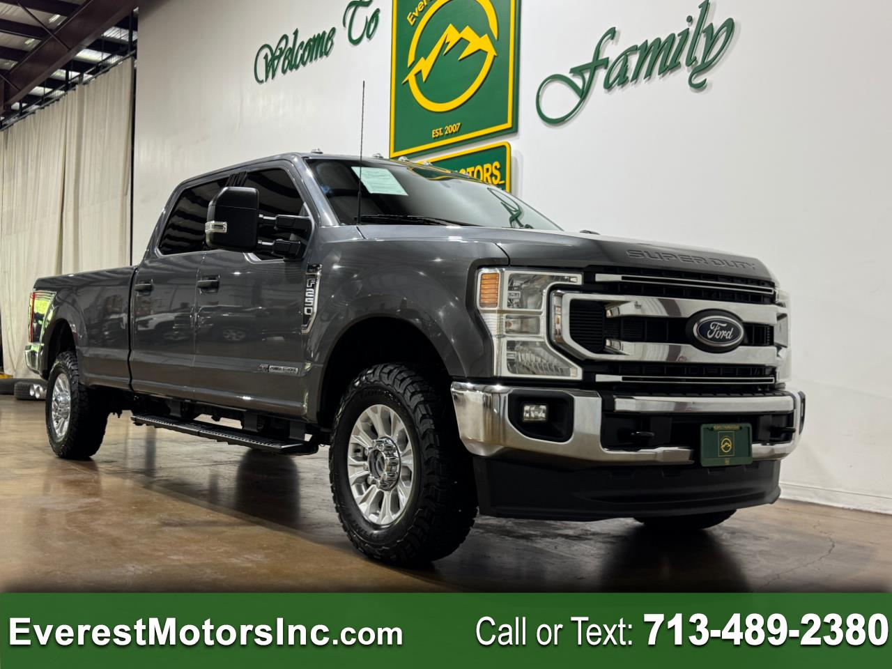 2022 Ford Super Duty F-250 SRW XLT 4X4 CREWCAB LONG 6.7L V8 DIESEL 1OWNER TOW PKG