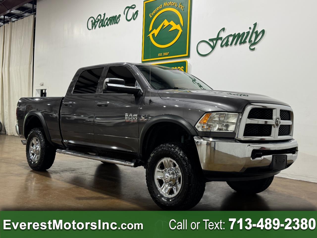 2018 RAM 2500 ST TRADESMAN 4X4 CREW SHORT 6.7 DIESEL OFFROAD PKG