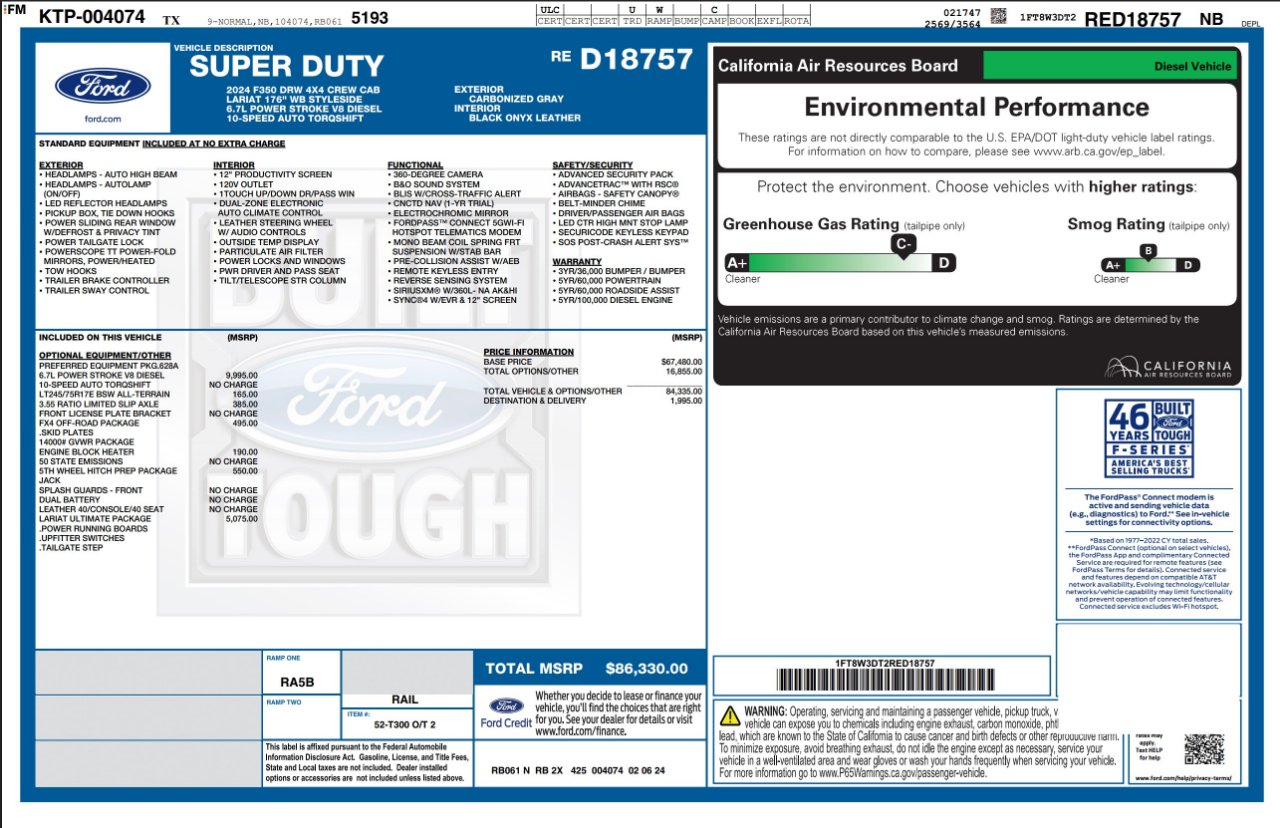 Ford Super Duty F-350 DRW  2024