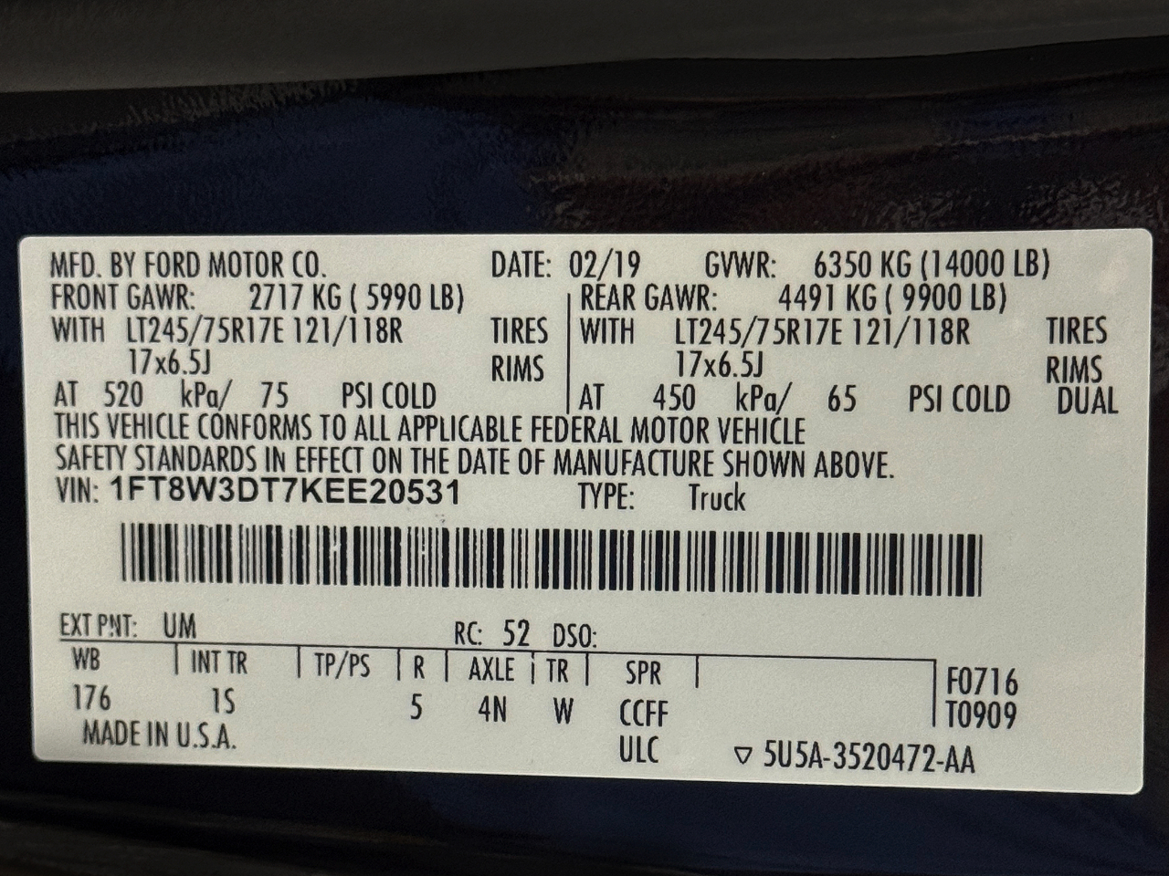 Ford Super Duty F-350 DRW  2019