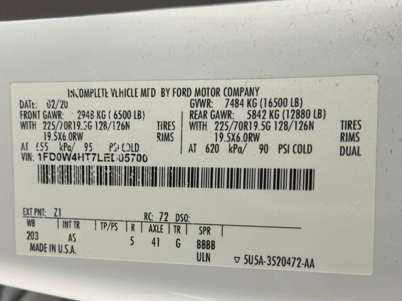 Ford Super Duty F-450 DRW  2020