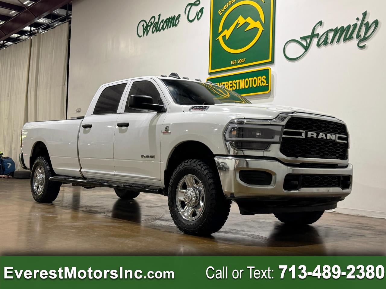 2022 RAM 2500 TRADESMAN 4X4 CREWCAB LONG 6.7L DIESEL 1OWNER
