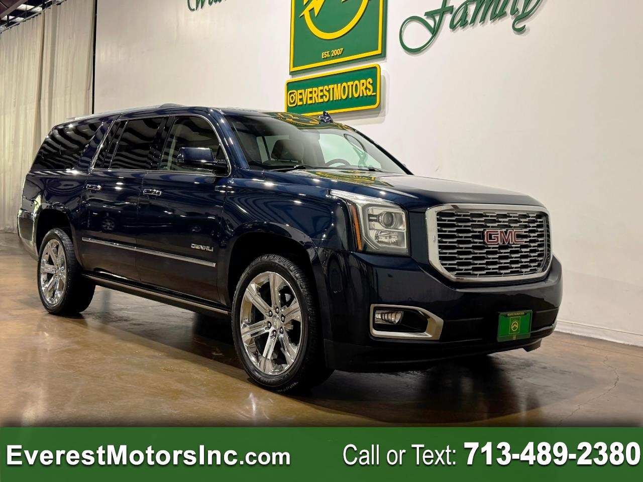 2019 GMC Yukon XL DENALI ULTIMATE 4WD SUV THIRD ROW SEAT 6.2L V8 GAS